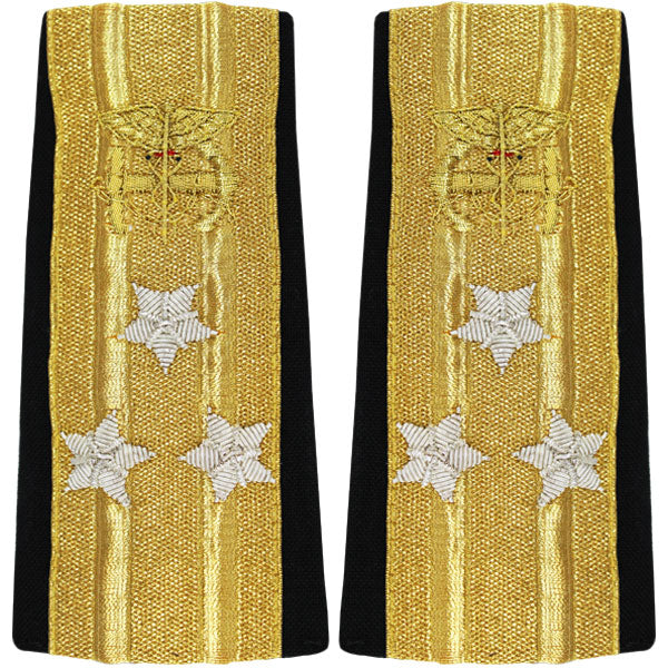 Public Health Service PHS Soft Shoulder Mark: Vice Admiral 3 Star