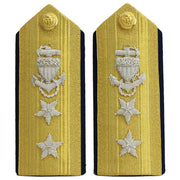 Coast Guard Shoulder Board: RADM Upper 2 Star