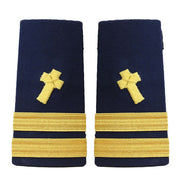 Coast Guard Shoulder Board: Enhanced Lieutenant Christian Chaplain