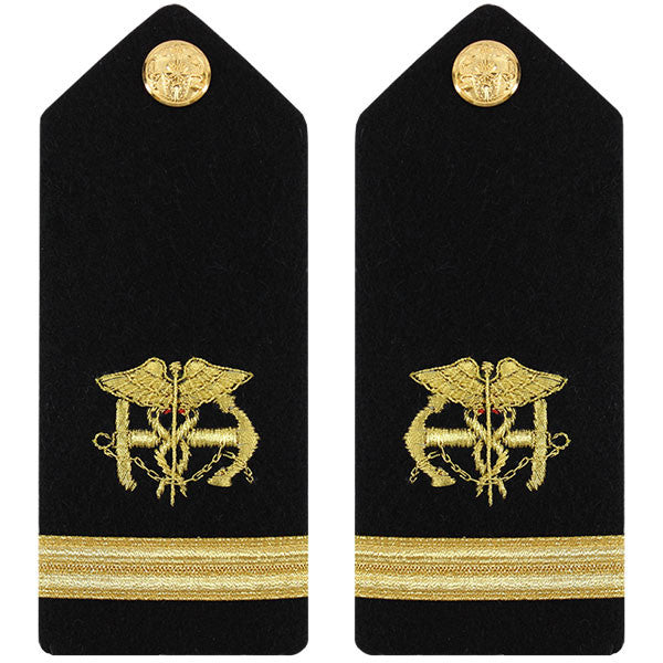 Public Health Service PHS MALE Hard Shoulder Board: Ensign