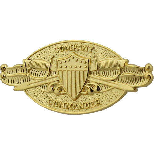 Coast Guard Badge: Company Commander - regulation size