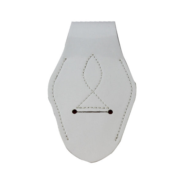 Marine Corps Sword Frog: NCO - white patent leather