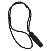 Marine Corps Sword Knot: Officer - black leather