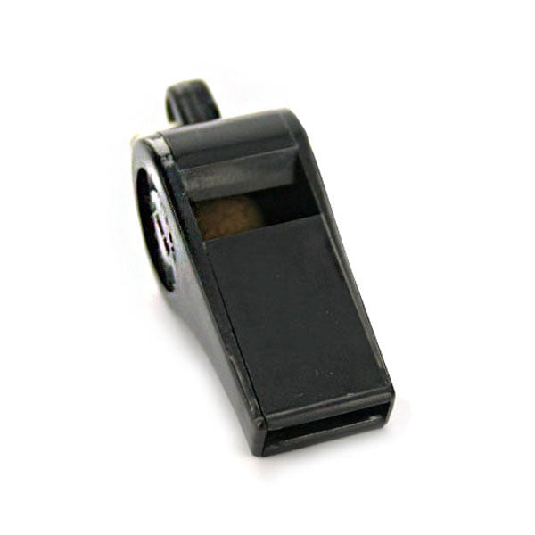 Whistle - black plastic