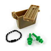 Ear Plugs: Plugs with Chain and OCP Case - small size