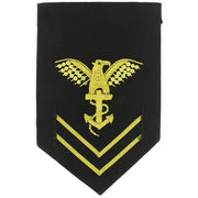 Navy ROTC Rating Badge: Petty Officer Second Class: Platoon