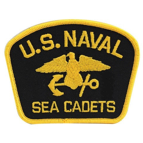 USNSCC - Naval Sea Cadets Gold on Black for Blue Digital Embroidered C