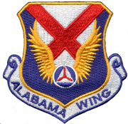 Civil Air Patrol Patch: Alabama Wing w/ HOOK