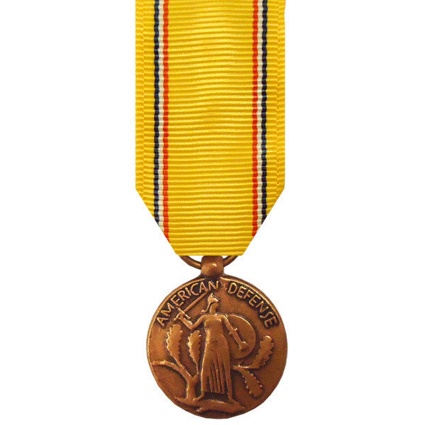 Miniature Medal: American Defense Service