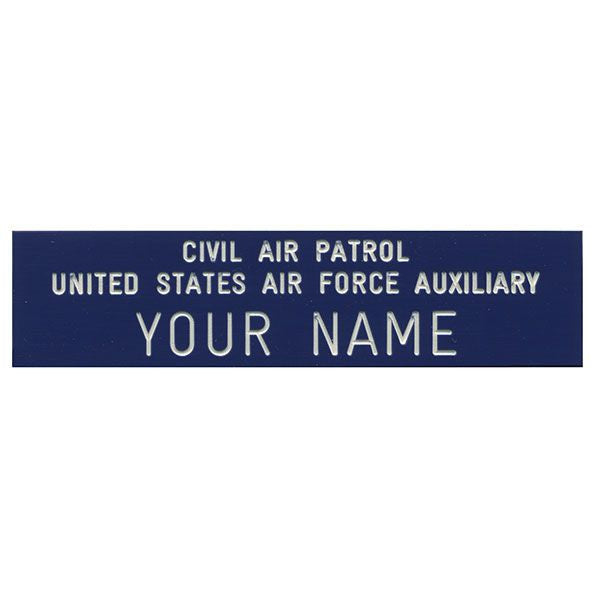 USNSCC Adult Name Plate with Shield w/clutch fasteners