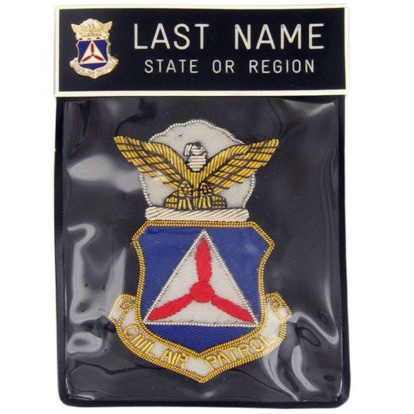 Civil Air Patrol Blazer Name Plate Kit: No Rank
