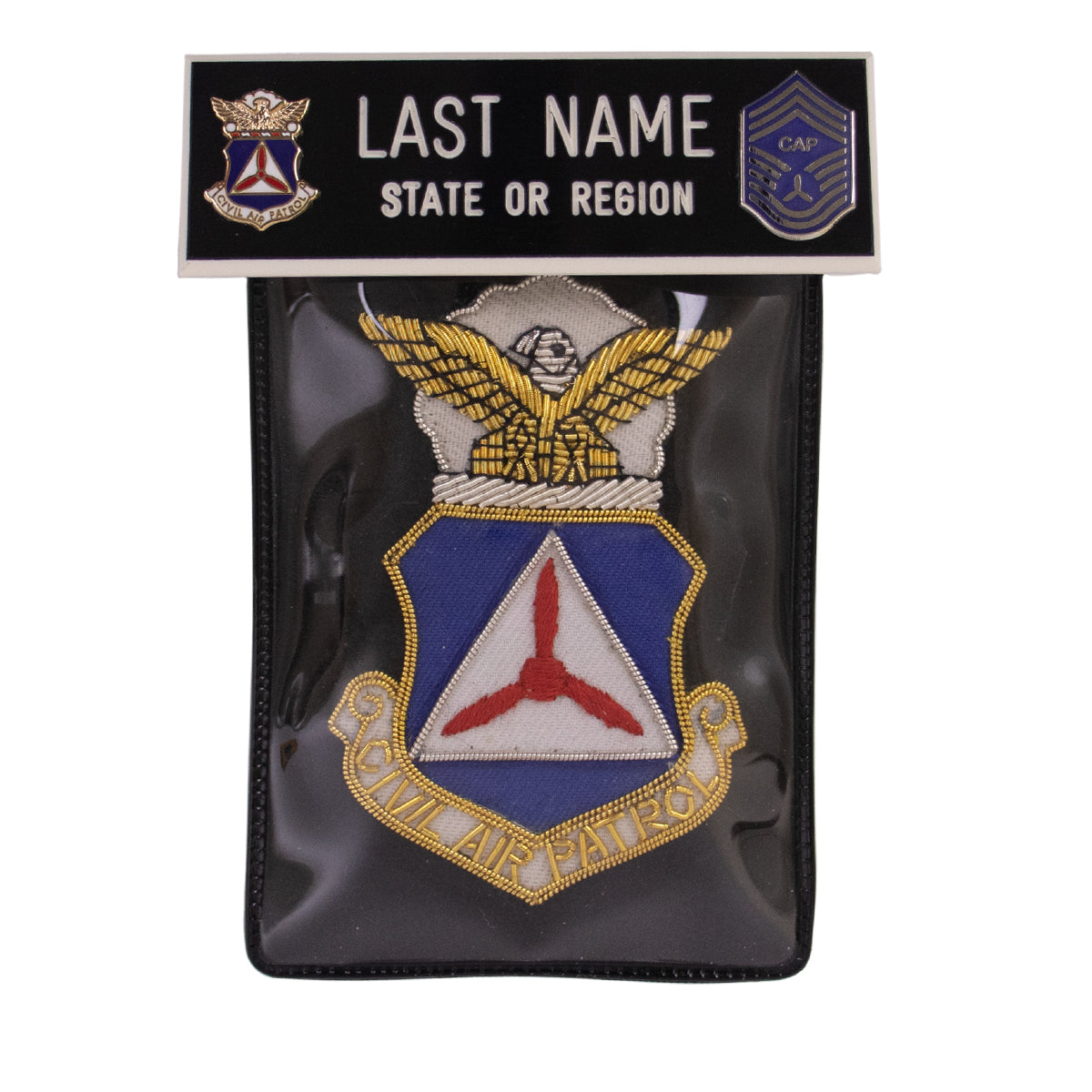 Civil Air Patrol Blazer Name Plate Kit: CMSGT