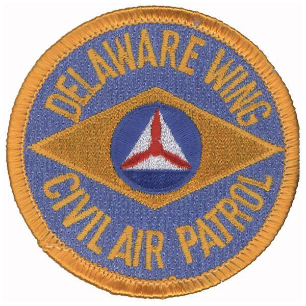 Civil Air Patrol Patch: Delaware Wing w/ HOOK