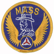 Civil Air Patrol Patch: Massachusetts Wing w/ Hook