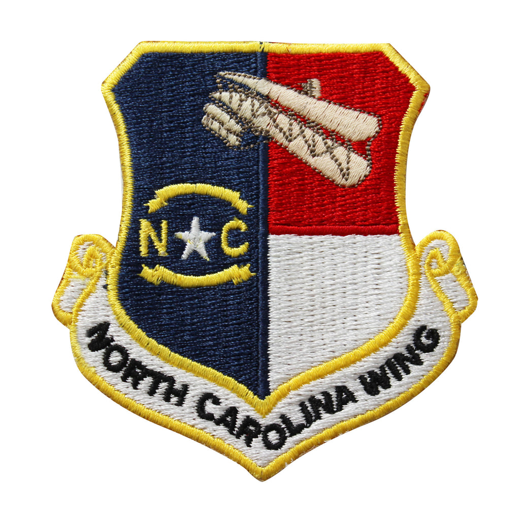Civil Air Patrol Patch: North Carolina Wing w/ HOOK