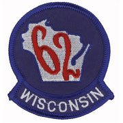 Civil Air Patrol Patch: Wisconsin Wing w/ HOOK