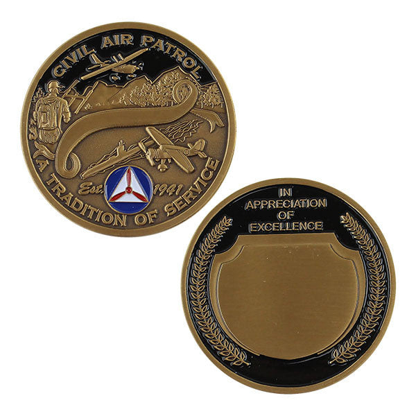 Civil Air Patrol Coin: CAP In Appreciation of Excellence
