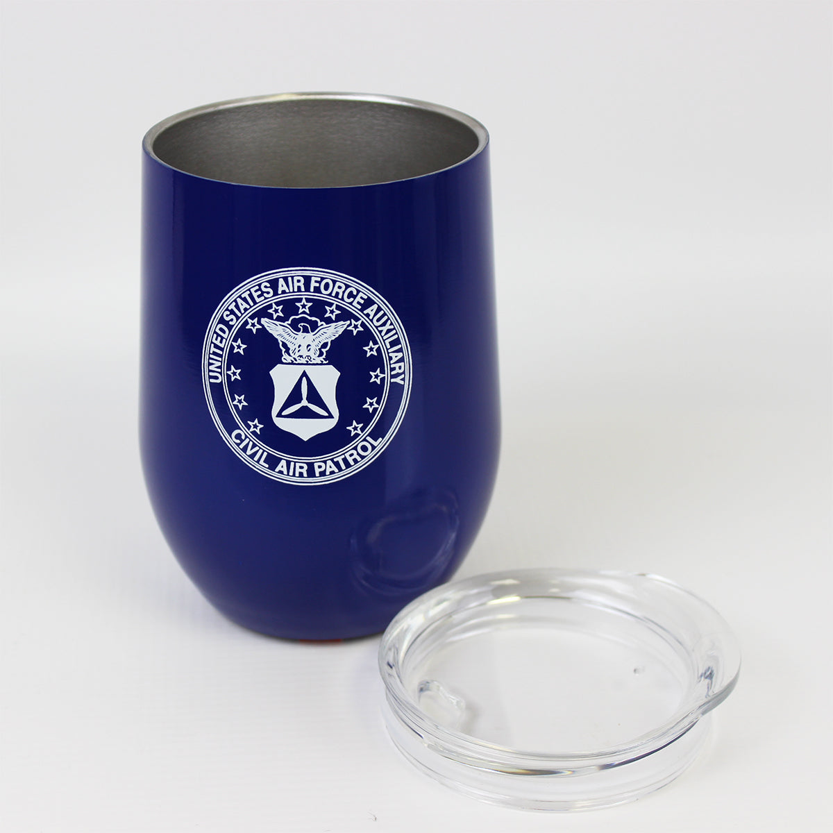 Civil Air Patrol: Blue 12 oz Insulated Tumbler