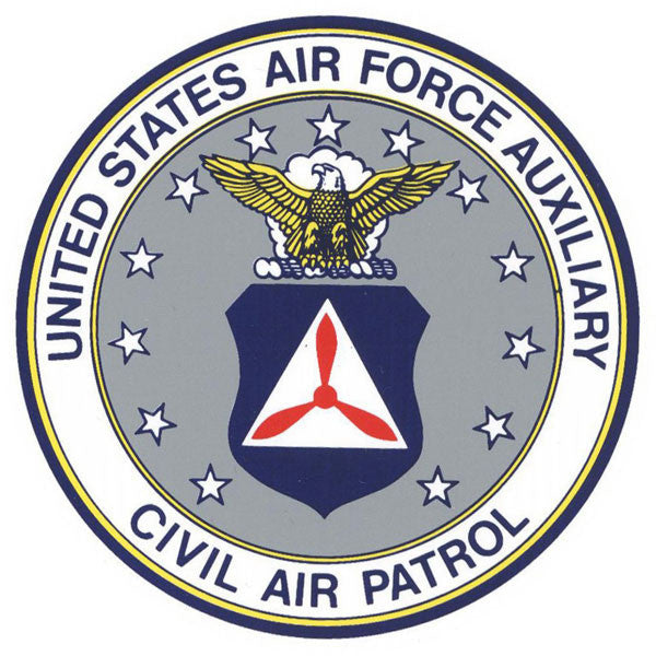 Civil Air Patrol: Window Cling- Seal-4 inches