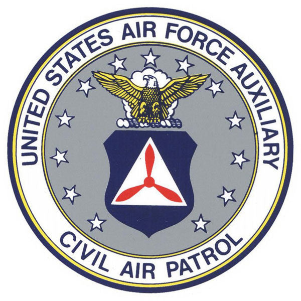 Civil Air Patrol: Window Cling- Seal-3 inches