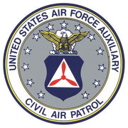 Civil Air Patrol: Window Cling- Seal-3 inches