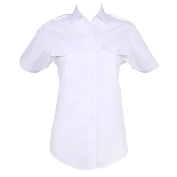 female white dress shirt Civil Air Patrol Female Short Sleeve Dress Shirt Uniform 6