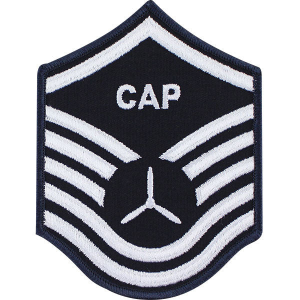 Civil Air Patrol: Senior Member NCO MSGT Embr Chevrons small