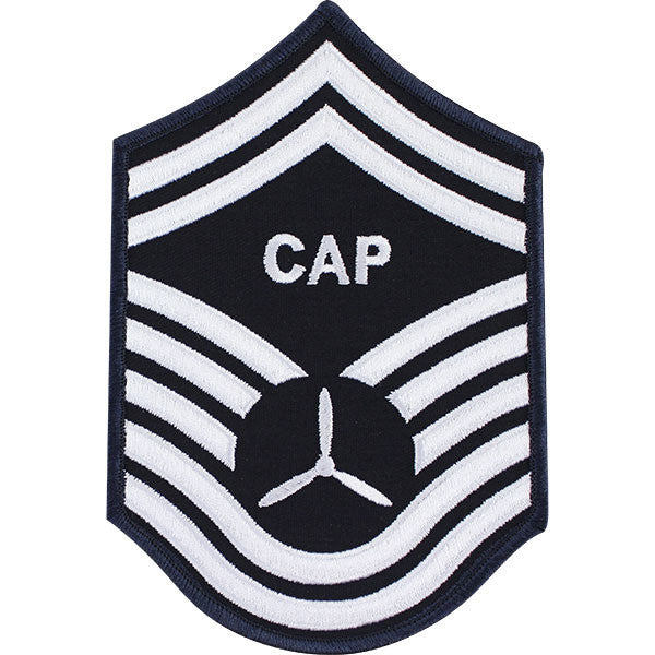 Civil Air Patrol: Senior Member NCO SMSGT Embr Chevrons large