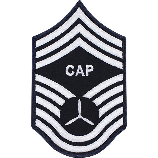Civil Air Patrol: Senior Member NCO CMSGT Embr Chevrons large