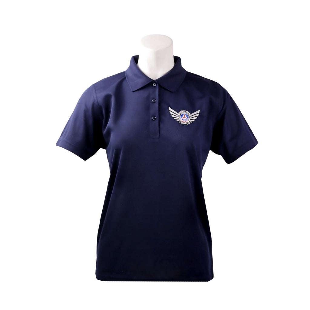 Civil Air Patrol: Ladies Alumni Polo Shirt: Short Sleeve (Blue)