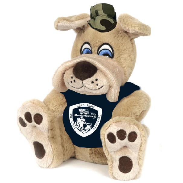 Young Marines: Chester Bulldog w/Blue T-Shirt