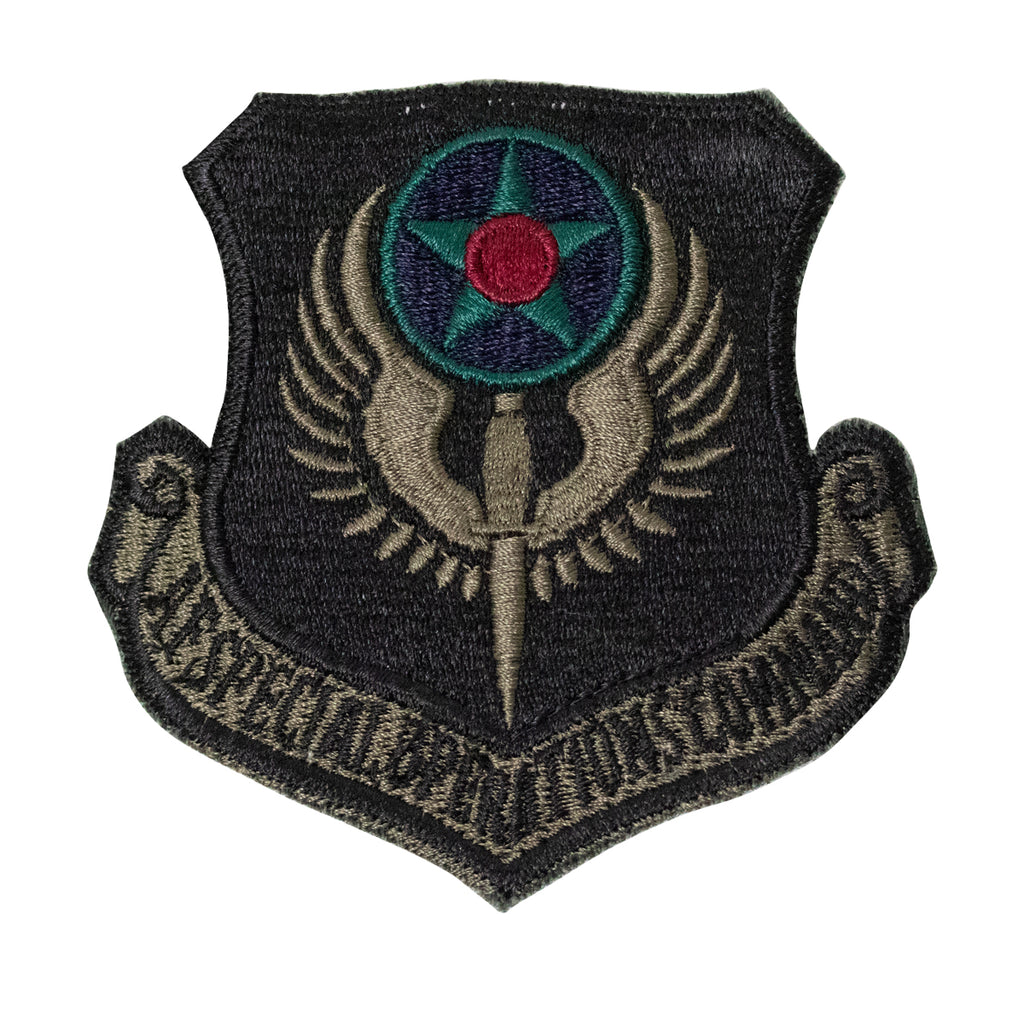 Air Force Patch: Air Force Special Operations - subdued with hook closure (NON-RETURNABLE)