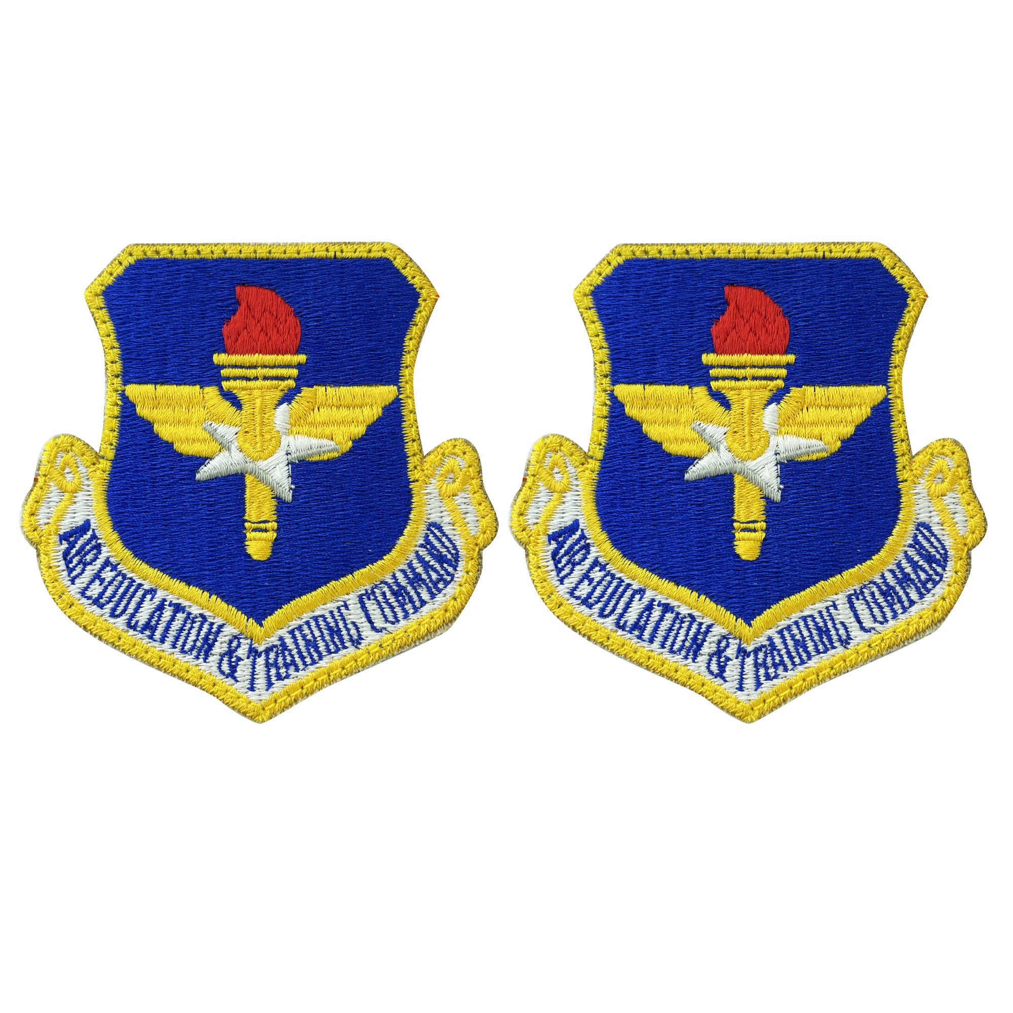 USAF Air Education and Training Command Full Color Hook Closure Patch