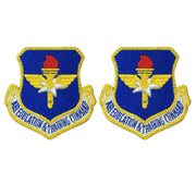 Air Force Patch: Air Education and Training Command - color hook closure