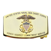 USNSCC Buckle With logo - Gold