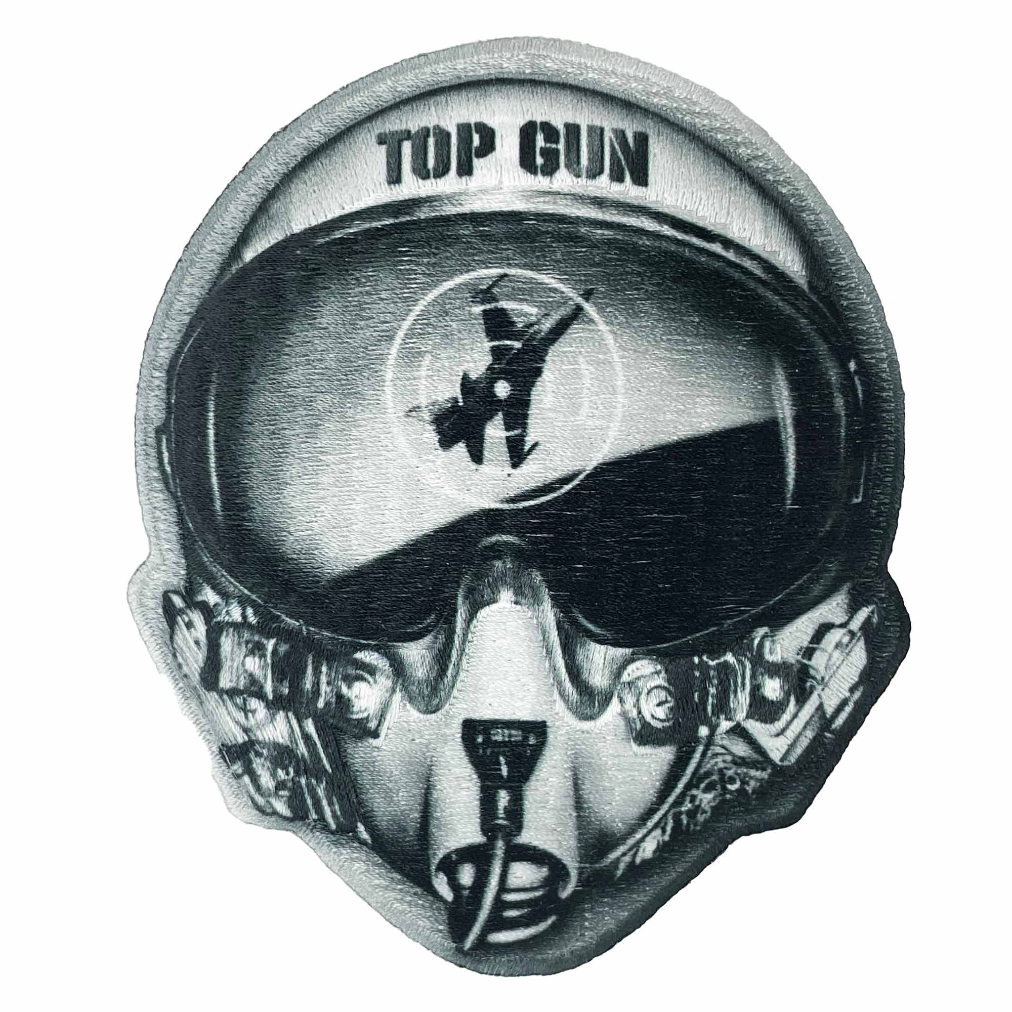 fighter pilot helmet icon Patch: Top Gun Helmet
