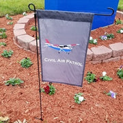 Civil Air Patrol: Garden Flag with metal bracket
