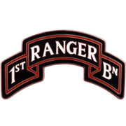 Army Combat Service Identification Badge (CSIB): 1st Ranger Battalion Scroll - 75th Regiment