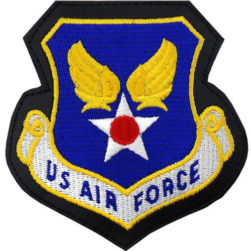 Air Force Patch: U.S. Air Force - leather with hook closure