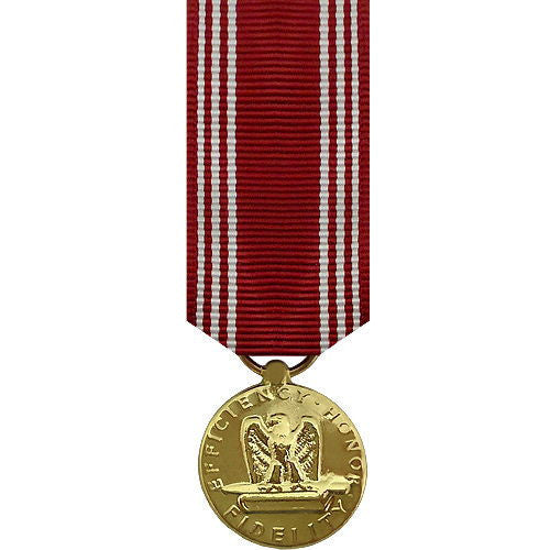 Miniature Medal- 24k Gold Plated: Army Good Conduct