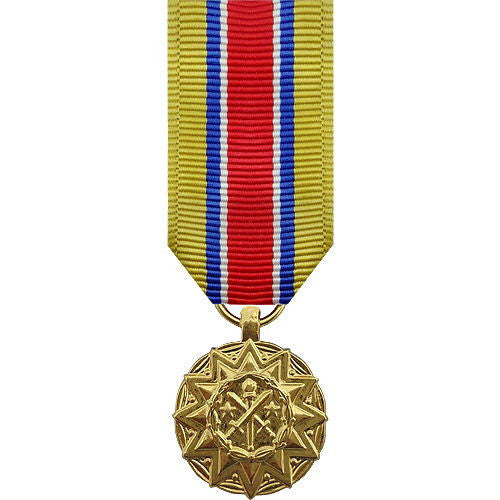 Miniature Medal- 24k Gold Plated: Army Reserve Component Achievement