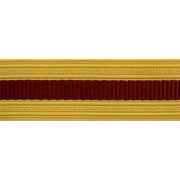 Army Sleeve Braid: Medical - maroon