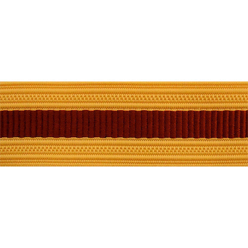 Army Sleeve Braid: Transportation - brick red