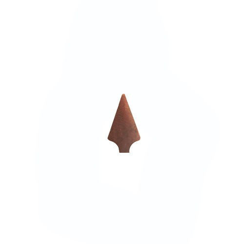 NO PRONG Ribbon Attachments: Arrowhead - bronze