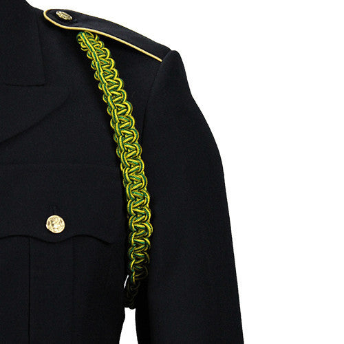 Army Shoulder Cord: Military Police - green and yellow