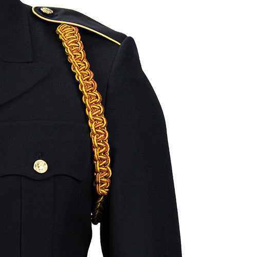 Army Shoulder Cord: Ordnance - crimson and yellow