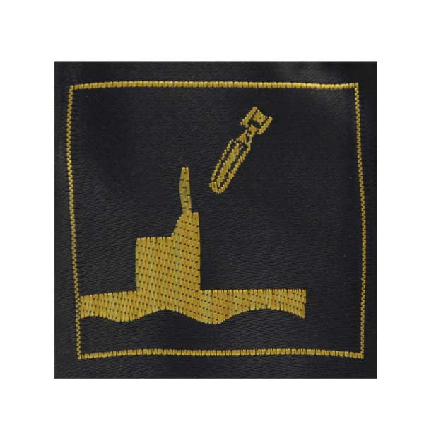 CAP Shoulder Patch: WWII Coastal Patrol Bomb & Ship 2" X 2"