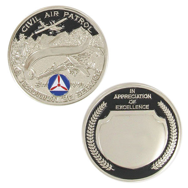 Civil Air Patrol CAP Appreciation Silver Coin Civil Air Patrol CAP Appreciation Silver Coin