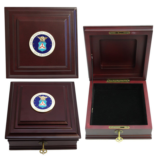 Civil Air Patrol: Keepsake Desktop box with key