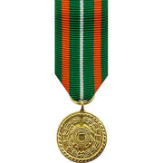 Miniature Medal- 24k Gold Plated: Coast Guard Achievement